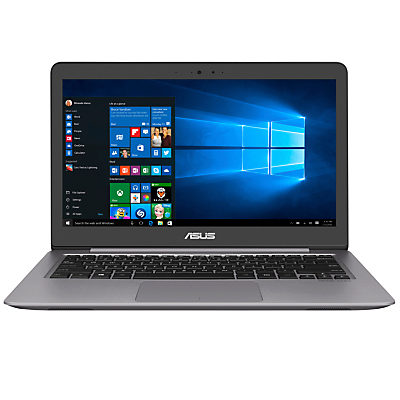 ASUS ZenBook UX310UA Laptop, Intel Core i3, 4GB RAM, 128GB SSD, 13.3 Full HD, Grey